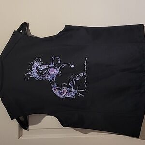 Women's handpaonted vest by Sara Richardson